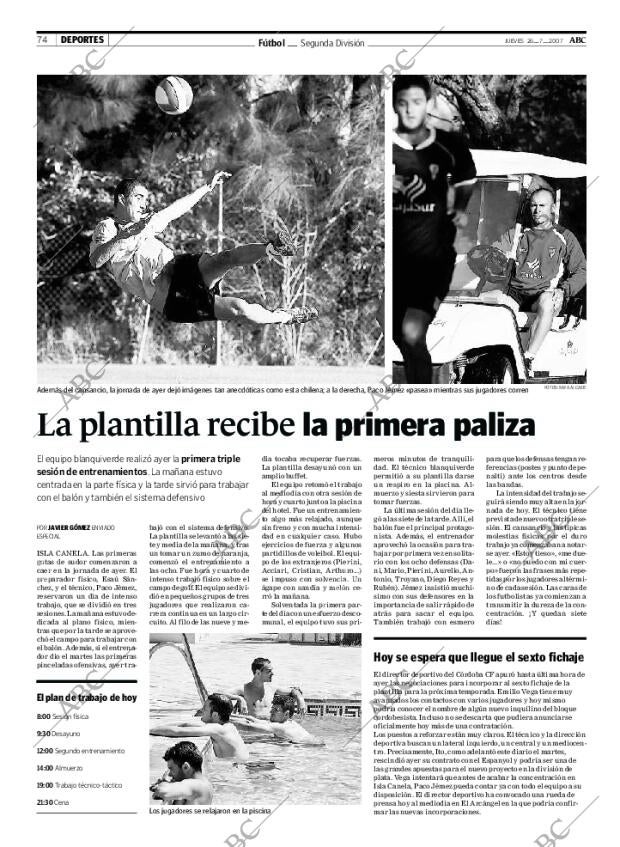 ABC CORDOBA 26-07-2007 página 74