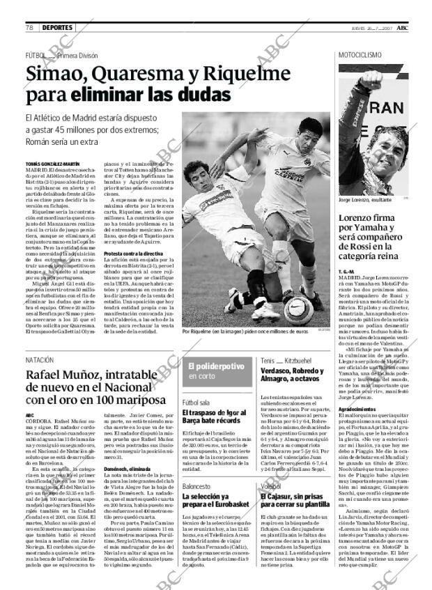 ABC CORDOBA 26-07-2007 página 78