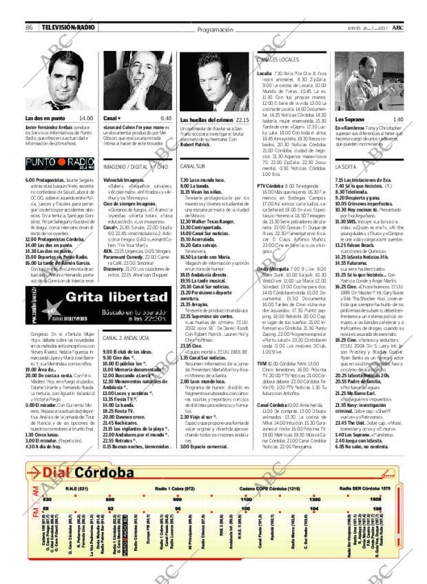 ABC CORDOBA 26-07-2007 página 86