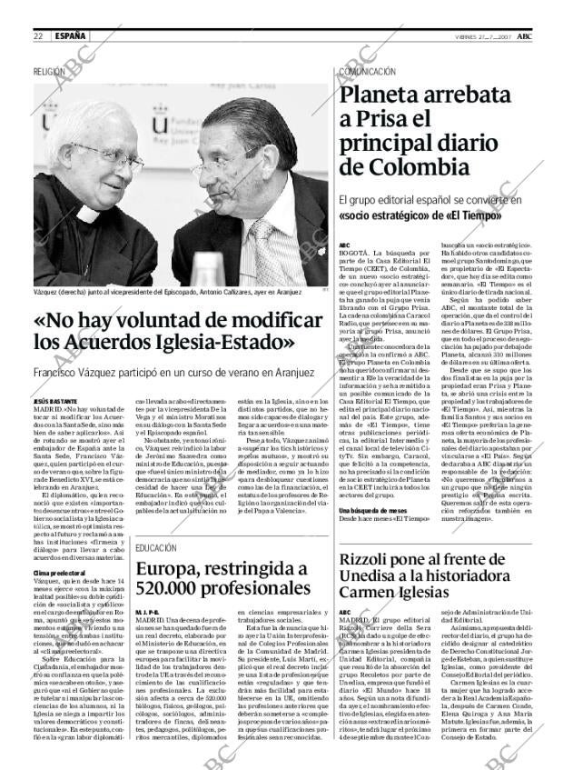 ABC CORDOBA 27-07-2007 página 22
