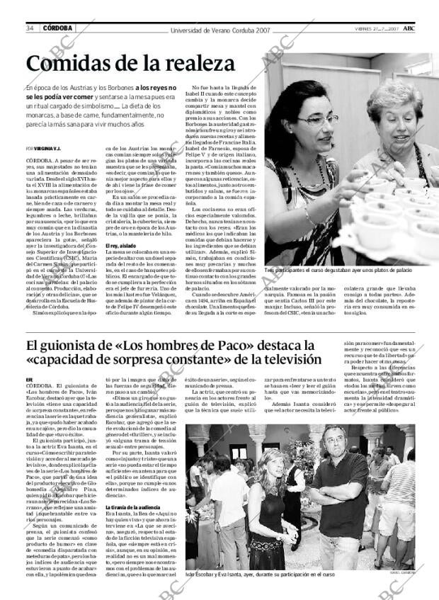 ABC CORDOBA 27-07-2007 página 34