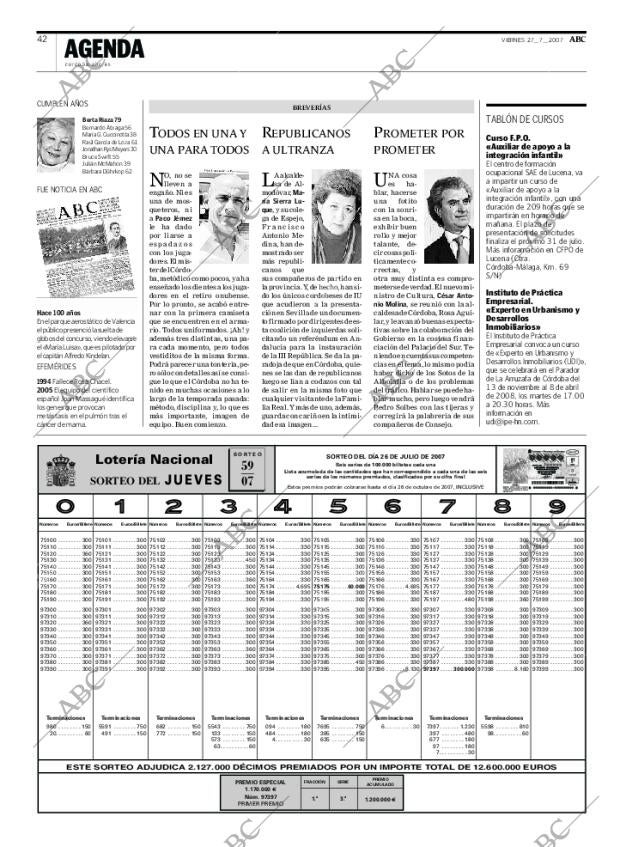 ABC CORDOBA 27-07-2007 página 42