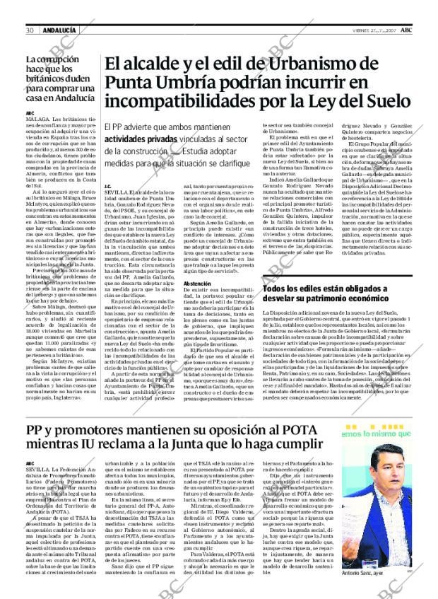 ABC SEVILLA 27-07-2007 página 30