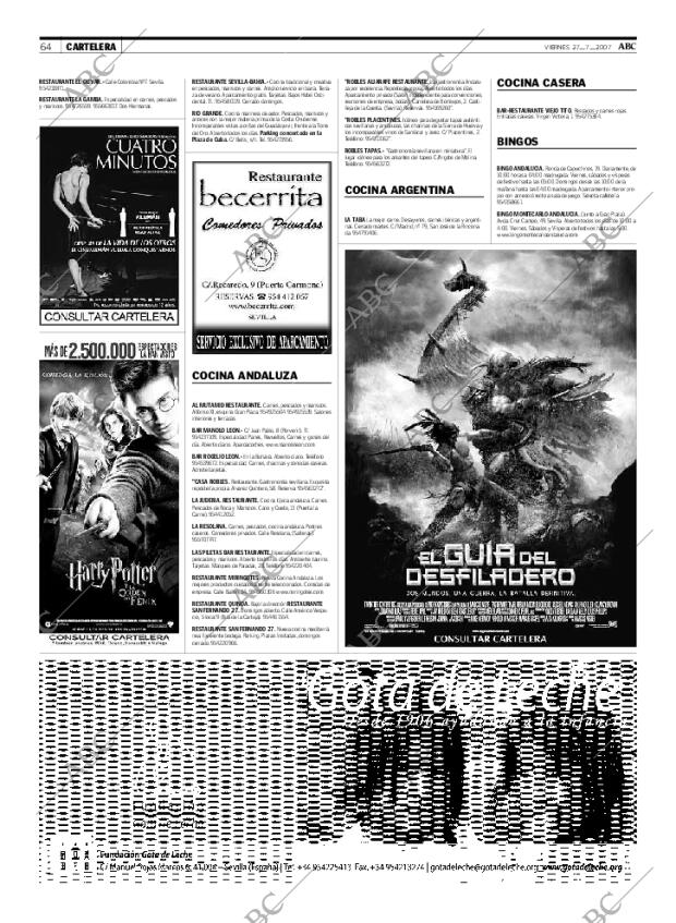 ABC SEVILLA 27-07-2007 página 64