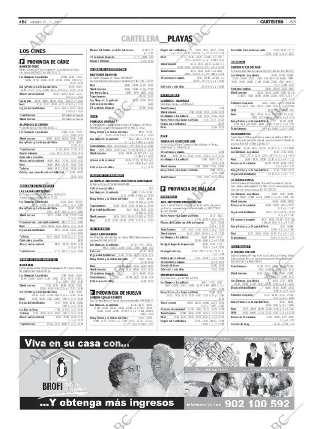 ABC SEVILLA 27-07-2007 página 65