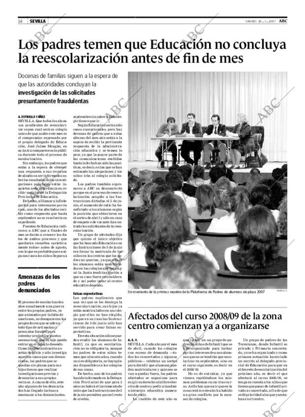 ABC SEVILLA 28-07-2007 página 14