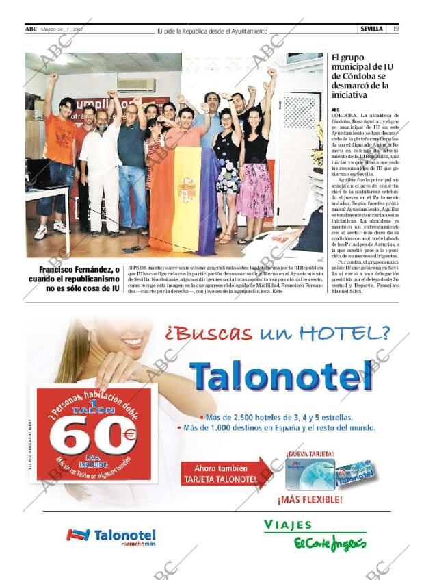 ABC SEVILLA 28-07-2007 página 19