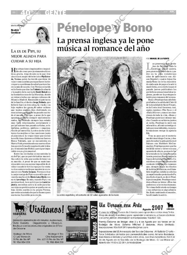 ABC SEVILLA 28-07-2007 página 86