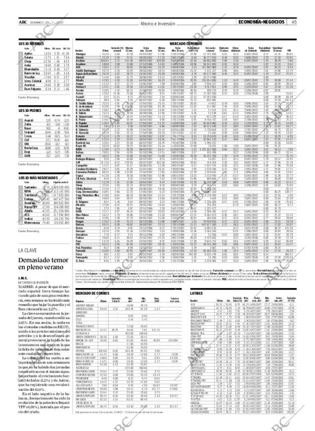 ABC MADRID 29-07-2007 página 45
