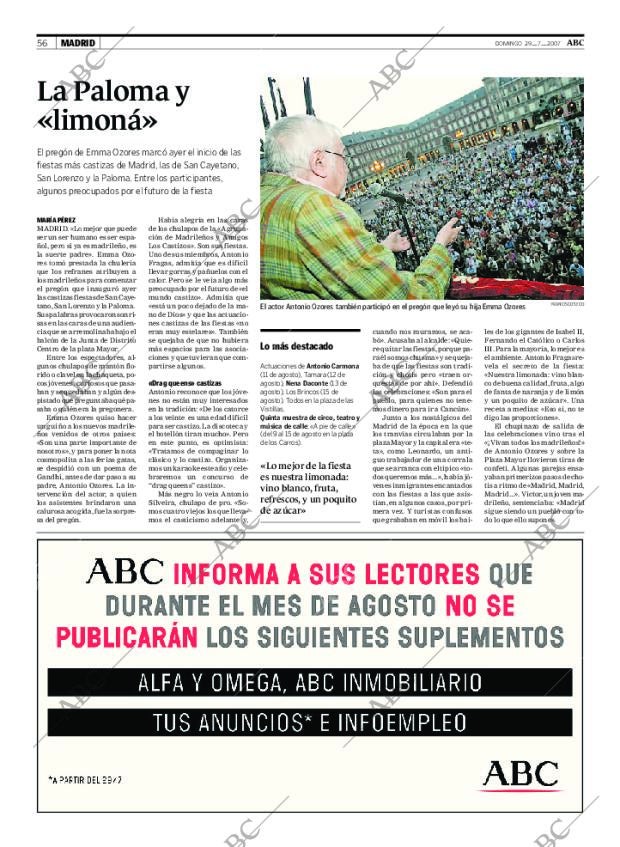 ABC MADRID 29-07-2007 página 56