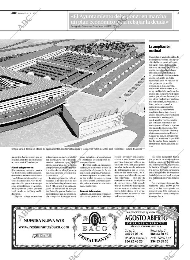 ABC SEVILLA 05-08-2007 página 13