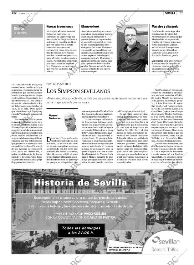 ABC SEVILLA 05-08-2007 página 17