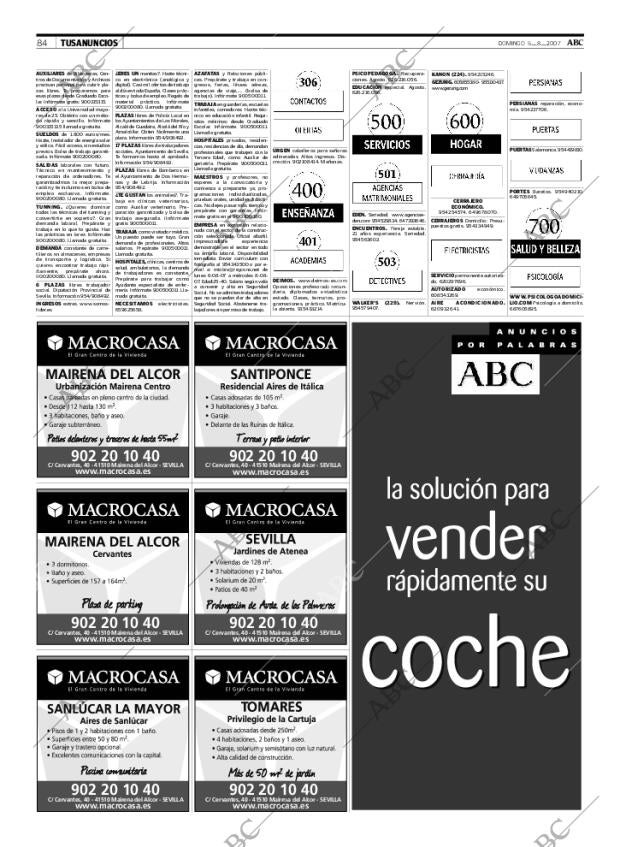 ABC SEVILLA 05-08-2007 página 84