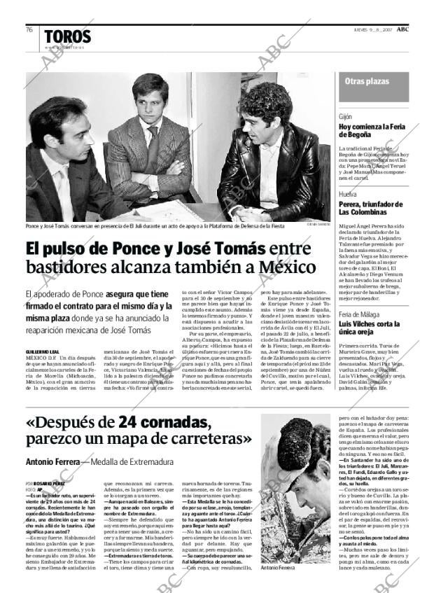 ABC MADRID 09-08-2007 página 76