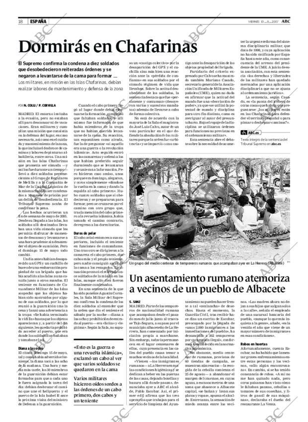 ABC MADRID 10-08-2007 página 18