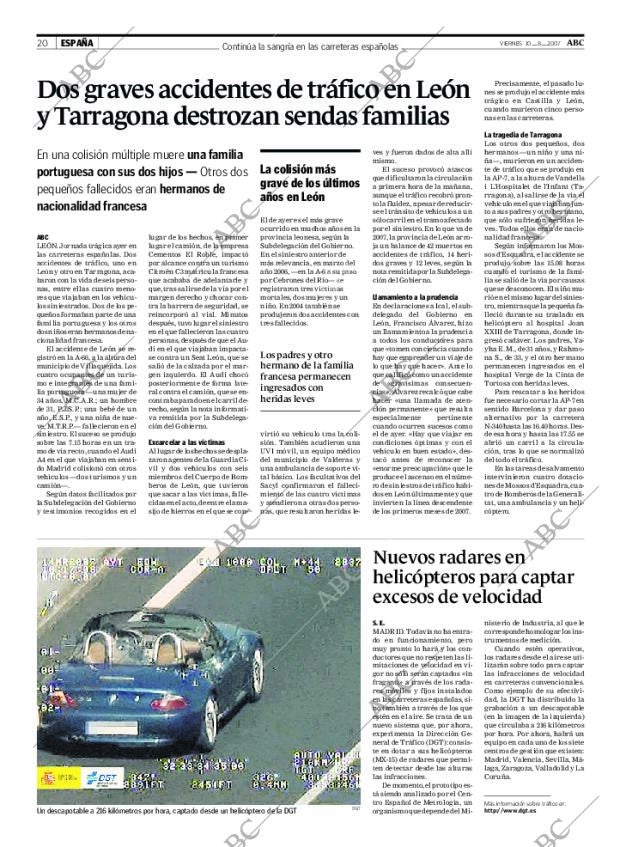 ABC MADRID 10-08-2007 página 20