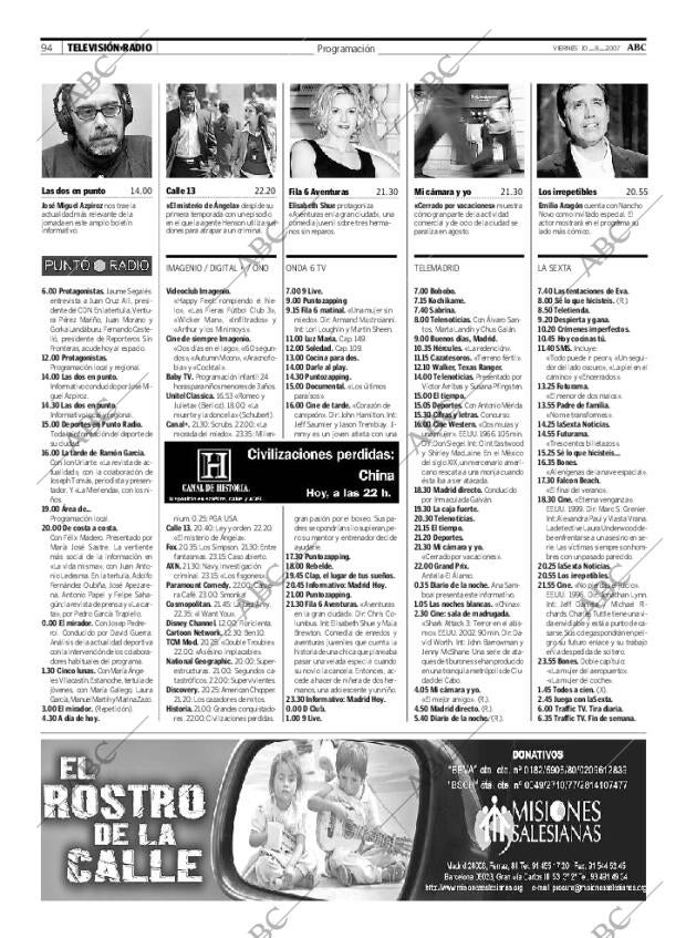 ABC MADRID 10-08-2007 página 94