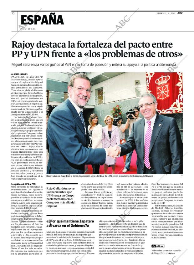 ABC MADRID 17-08-2007 página 10