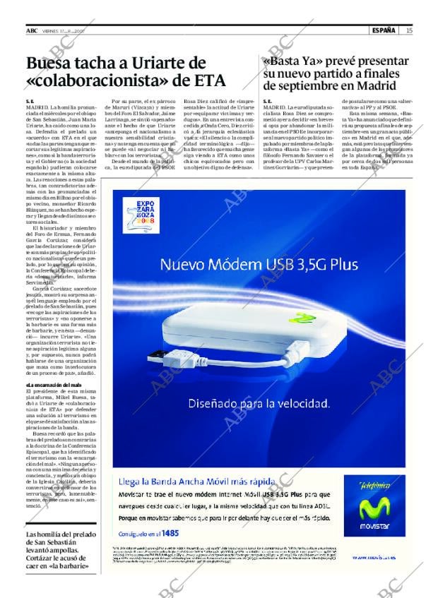 ABC MADRID 17-08-2007 página 15