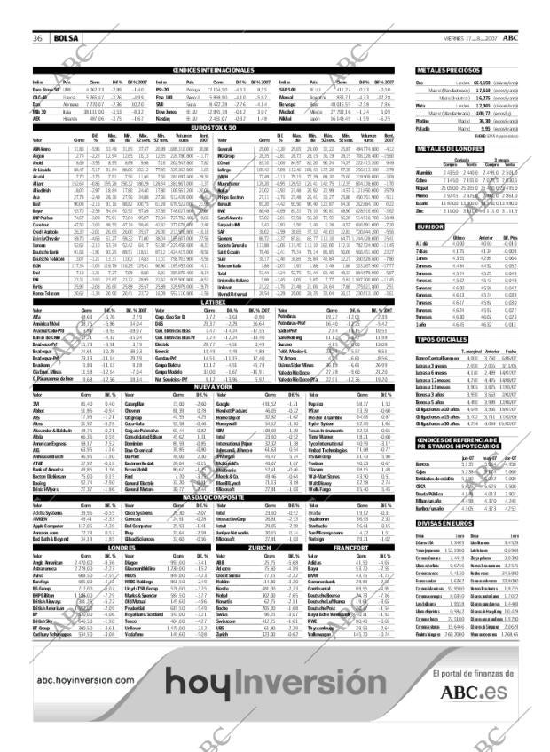 ABC MADRID 17-08-2007 página 36