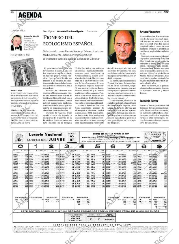 ABC MADRID 17-08-2007 página 46