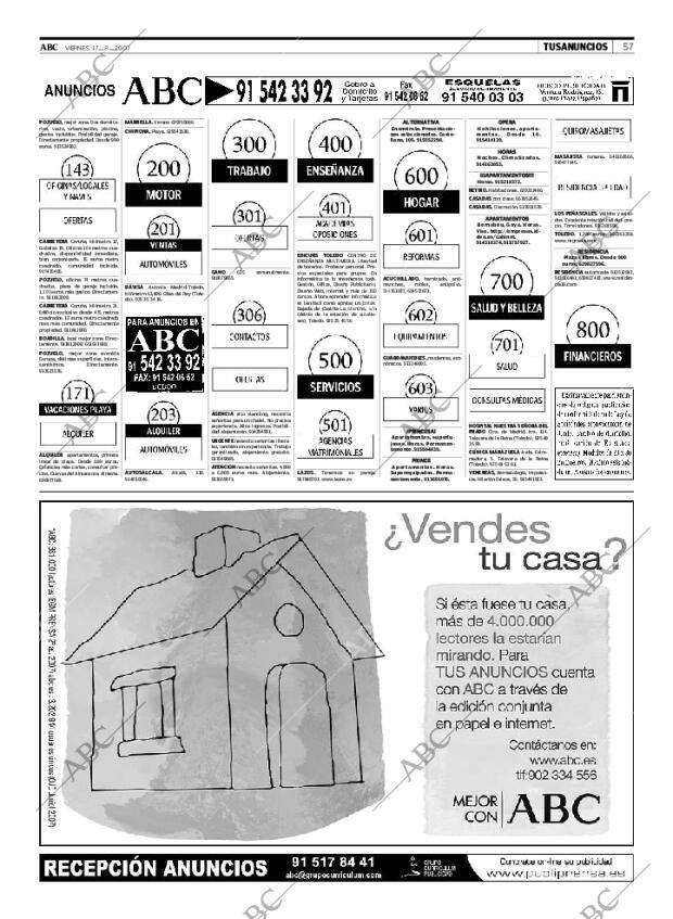 ABC MADRID 17-08-2007 página 57