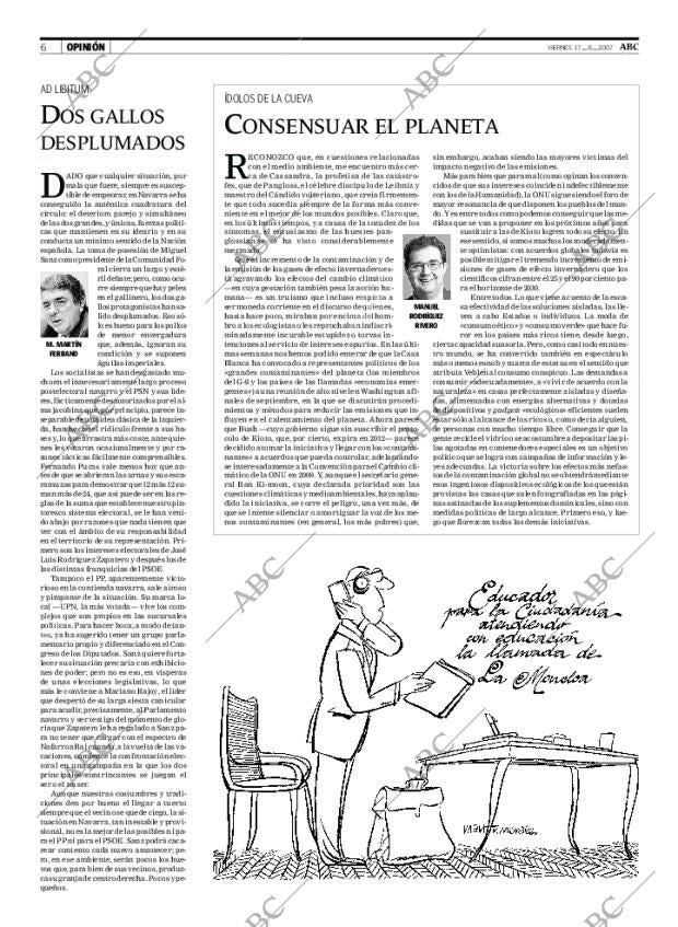 ABC MADRID 17-08-2007 página 6