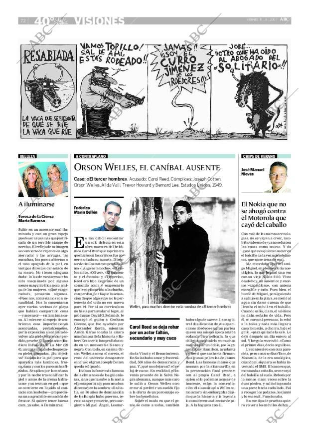 ABC MADRID 17-08-2007 página 72