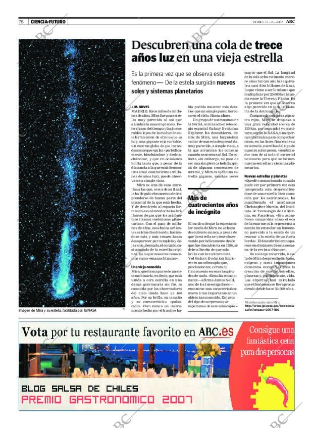 ABC MADRID 17-08-2007 página 78