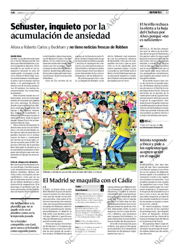 ABC MADRID 17-08-2007 página 83