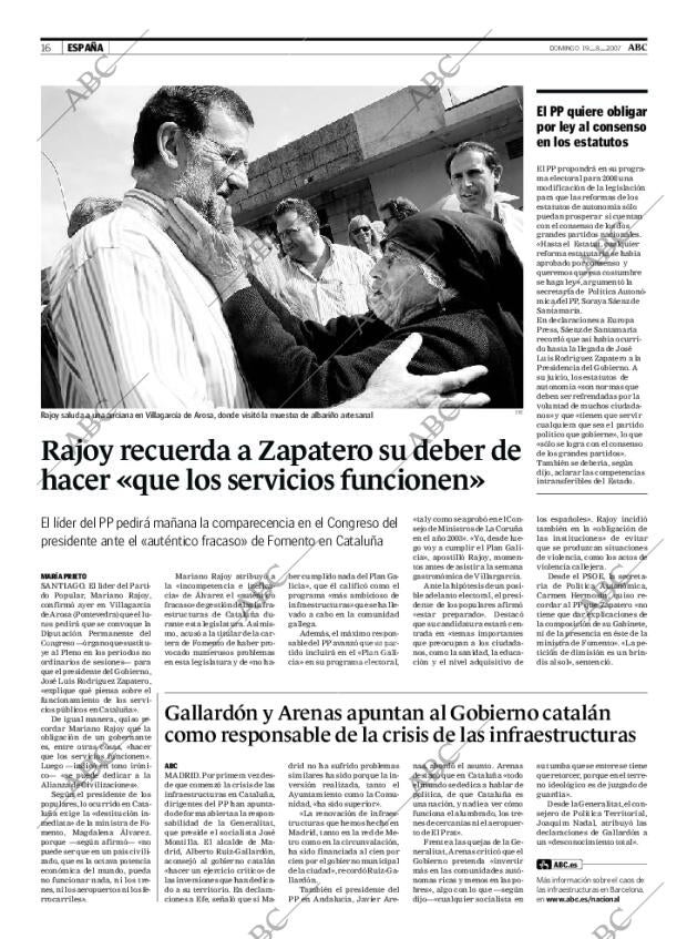 ABC MADRID 19-08-2007 página 16