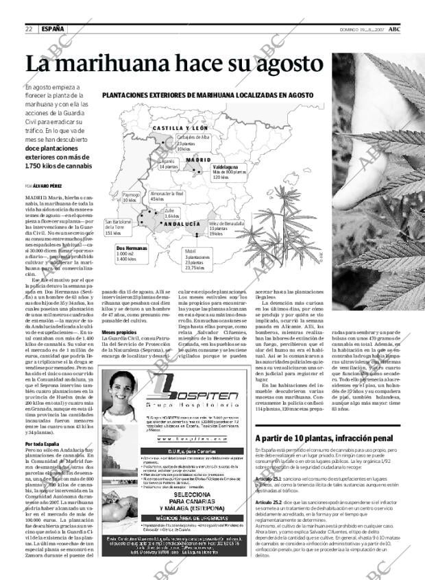 ABC MADRID 19-08-2007 página 22
