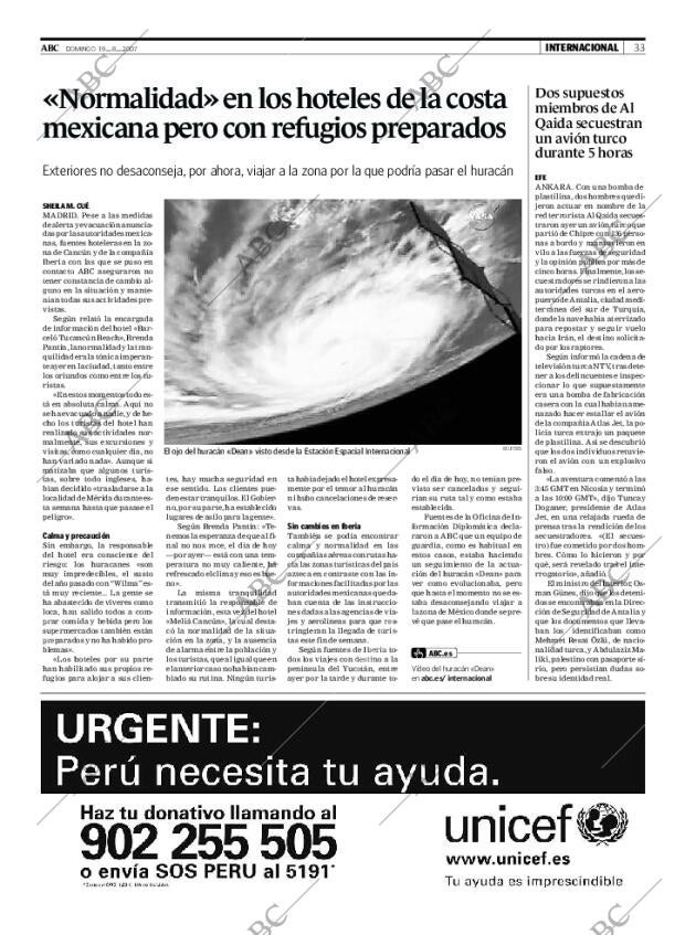 ABC MADRID 19-08-2007 página 33