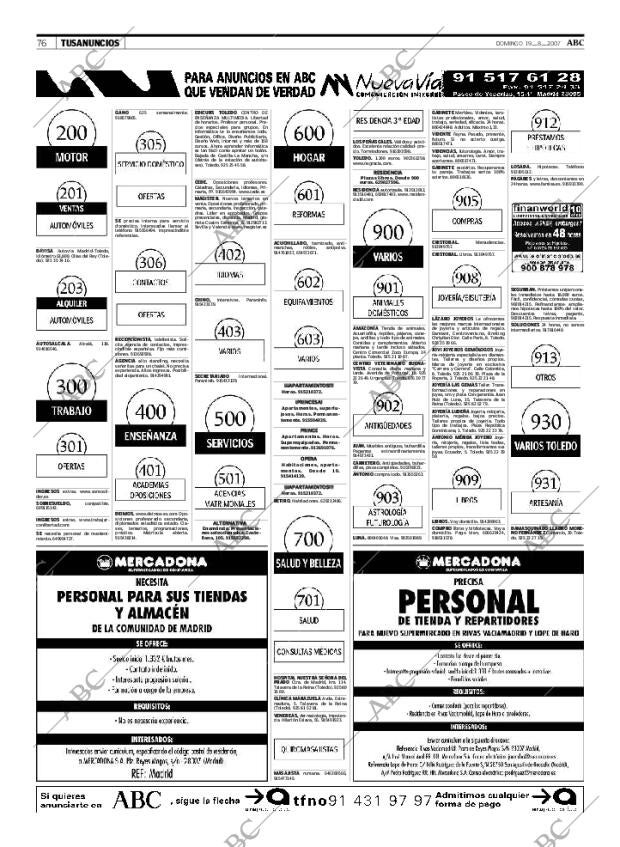 ABC MADRID 19-08-2007 página 76