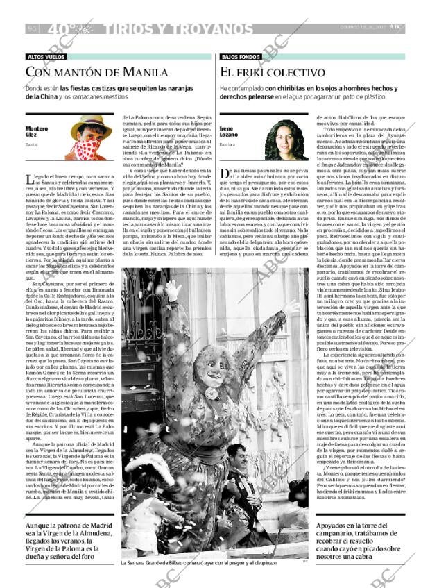 ABC MADRID 19-08-2007 página 90