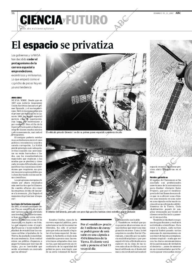 ABC MADRID 19-08-2007 página 96