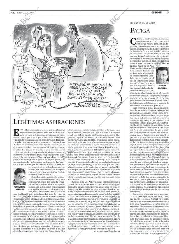 ABC MADRID 20-08-2007 página 5