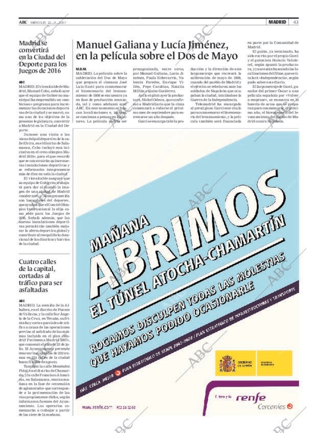 ABC MADRID 22-08-2007 página 43