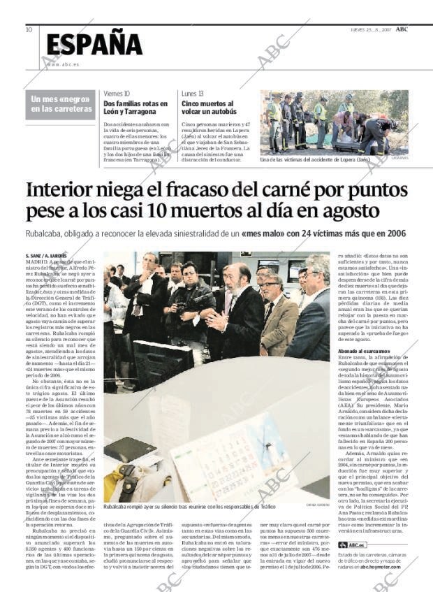 ABC MADRID 23-08-2007 página 10