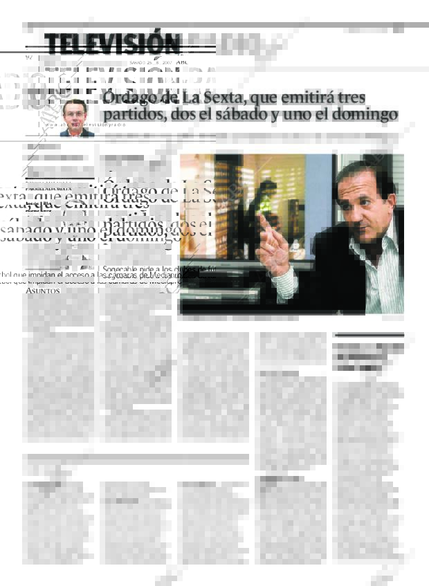 ABC MADRID 25-08-2007 página 92
