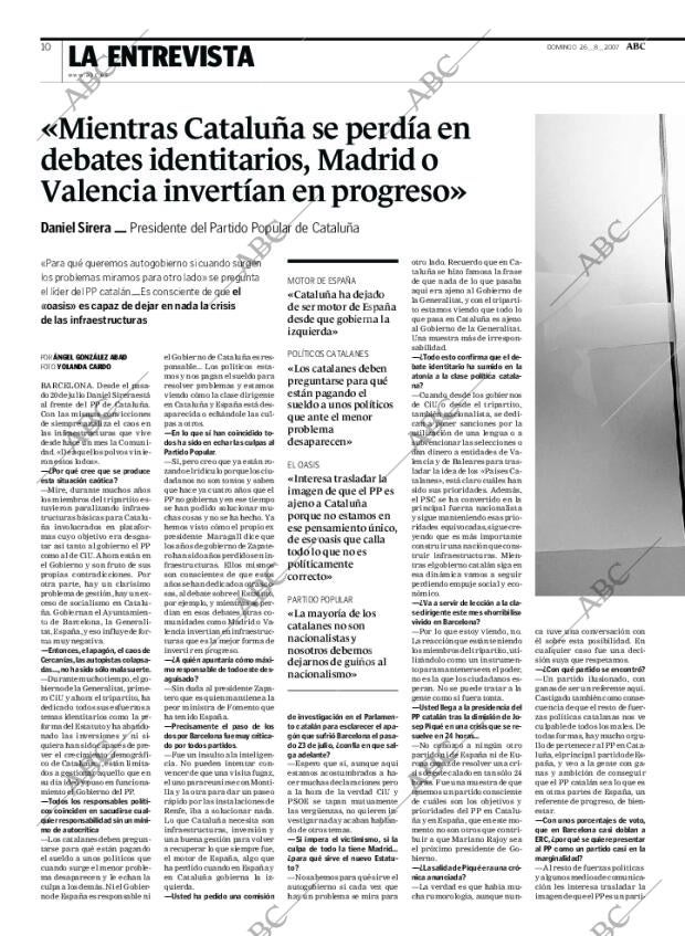 ABC MADRID 26-08-2007 página 10