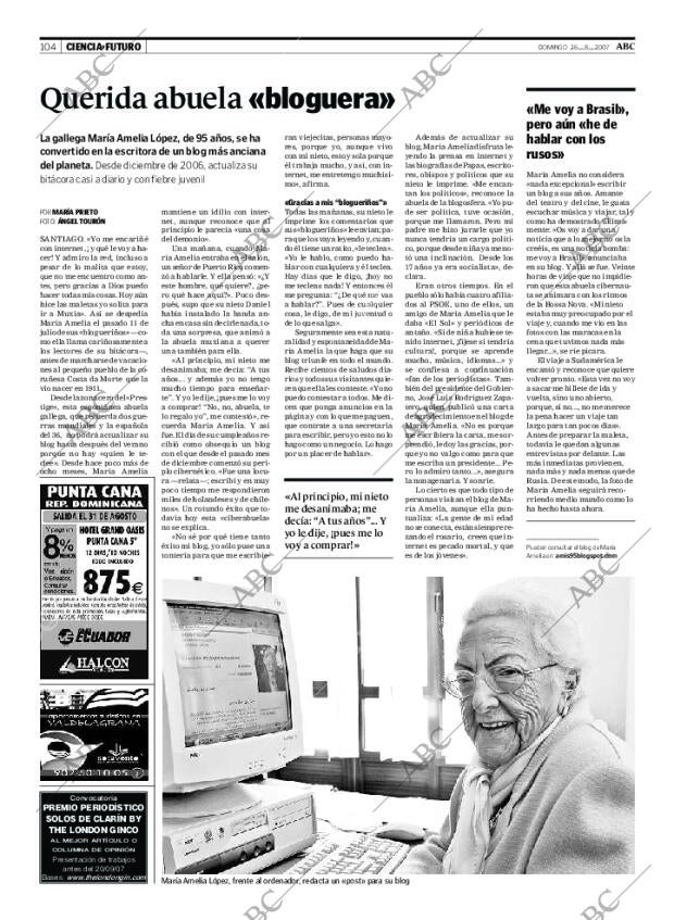ABC MADRID 26-08-2007 página 104