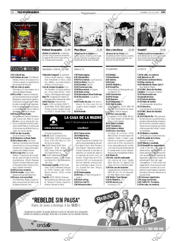 ABC MADRID 26-08-2007 página 118
