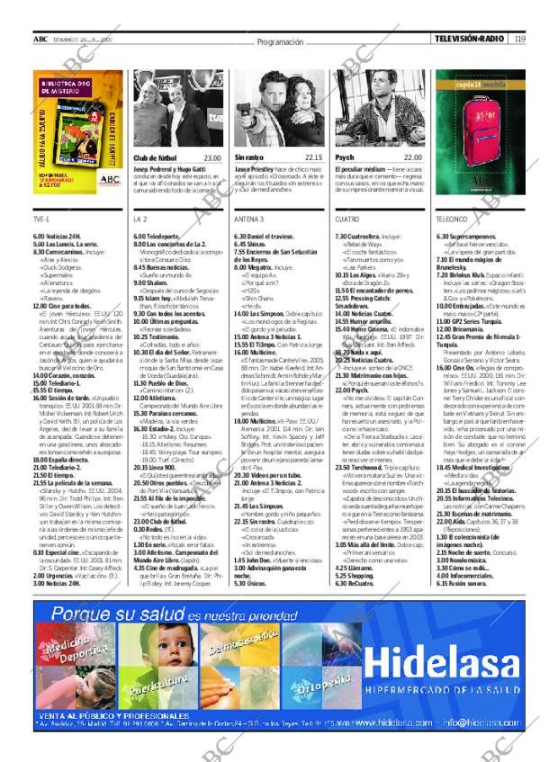 ABC MADRID 26-08-2007 página 119