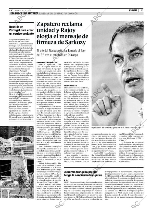 ABC MADRID 26-08-2007 página 15