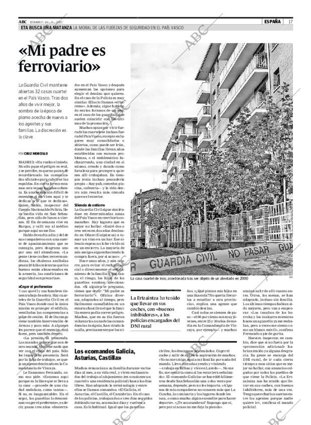 ABC MADRID 26-08-2007 página 17