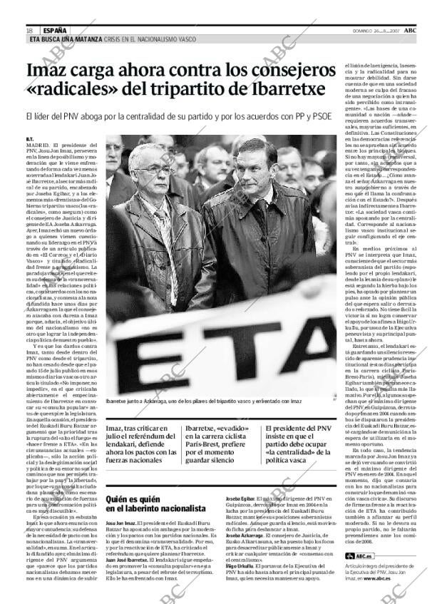 ABC MADRID 26-08-2007 página 18