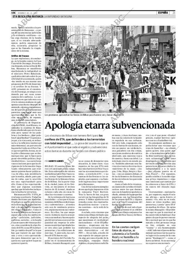 ABC MADRID 26-08-2007 página 21