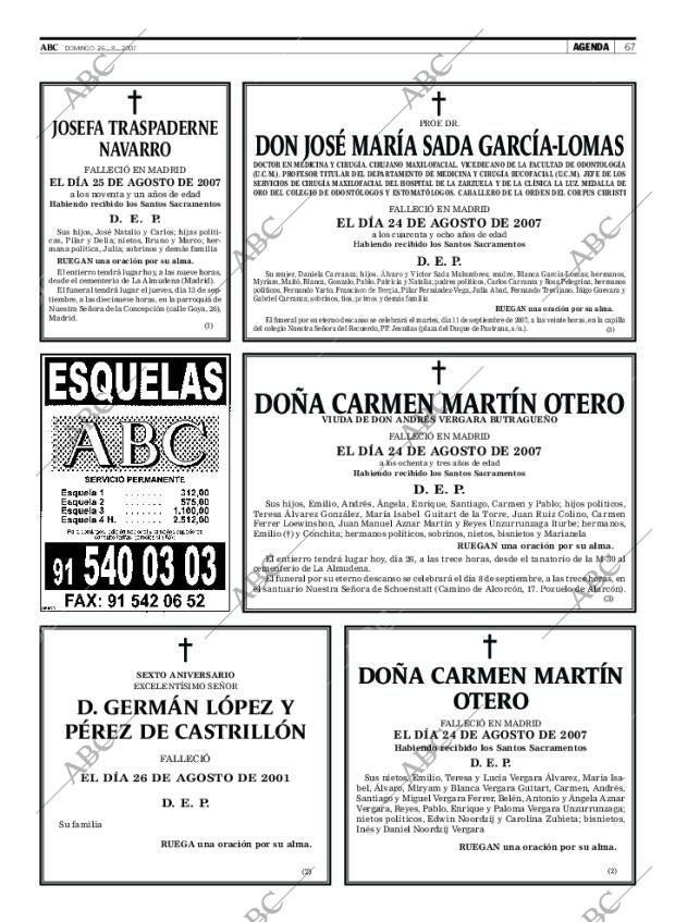 ABC MADRID 26-08-2007 página 67