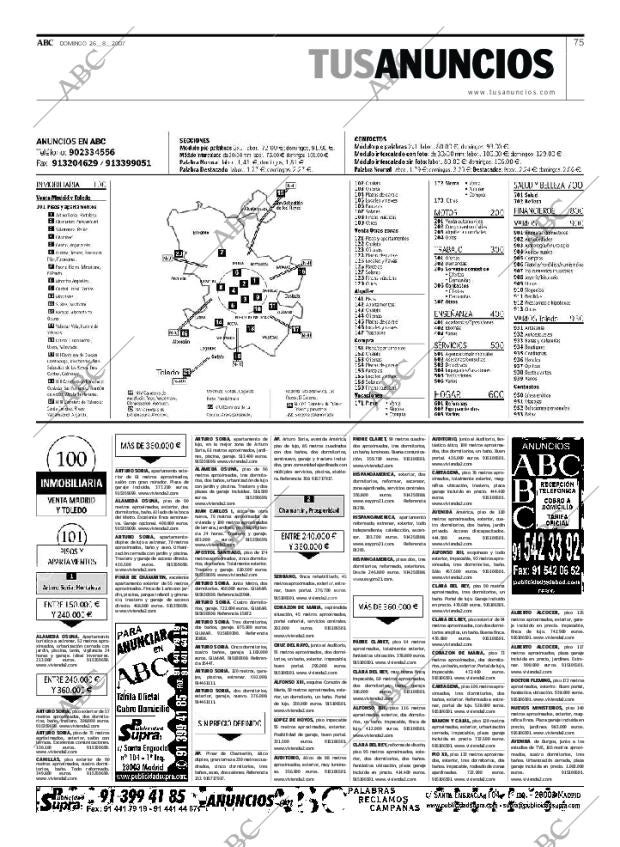 ABC MADRID 26-08-2007 página 75